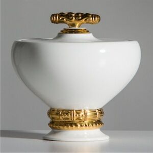 Katy Briscoe Bowl 24k Gold Plated Bowl Bangles Collection NEW